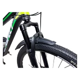 Велосипед CrossBike Aspect алюмінієва рама 15" колесо 27.5" black green