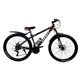 Велосипед CrossBike Aspect алюминиевая рама 15" колесо 27.5" black orange