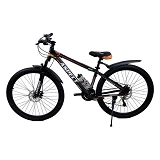 Велосипед CrossBike Aspect алюминиевая рама 15" колесо 27.5" black orange
