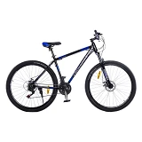 Велосипед CrossBike Everest алюминиевая рама 17" колесо 27.5"  black blue                           