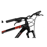 Велосипед CrossBike Everest алюминиевая рама 17" колесо 27.5"  black red                            