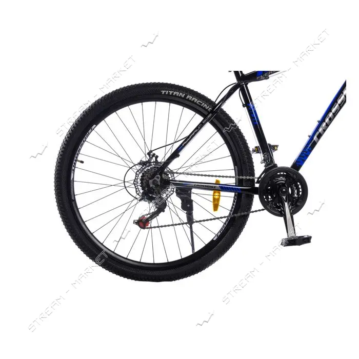 Велосипед CrossBike Everest алюминиевая рама 19" колесо 29" black blue