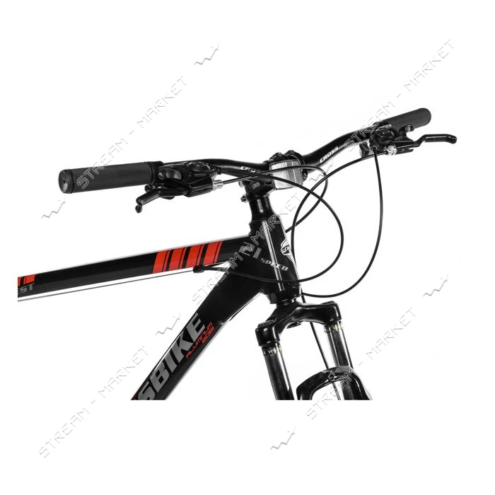 Велосипед CrossBike Everest алюминиевая рама 19" колесо 29"  black red                              