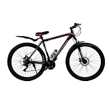 Велосипед CrossBike Everest алюминиевая рама 21" колесо 29"  black red                              
