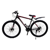 Велосипед CrossBike Everest алюминиевая рама 21" колесо 29"  black red                              