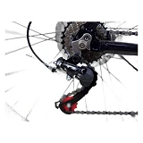Велосипед CrossBike Everest алюминиевая рама 21" колесо 29"  black red                              