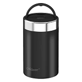 Термос пищевой Maestro MR-1649-75-BLACK 0.75л вакуумная колба двойные стенки