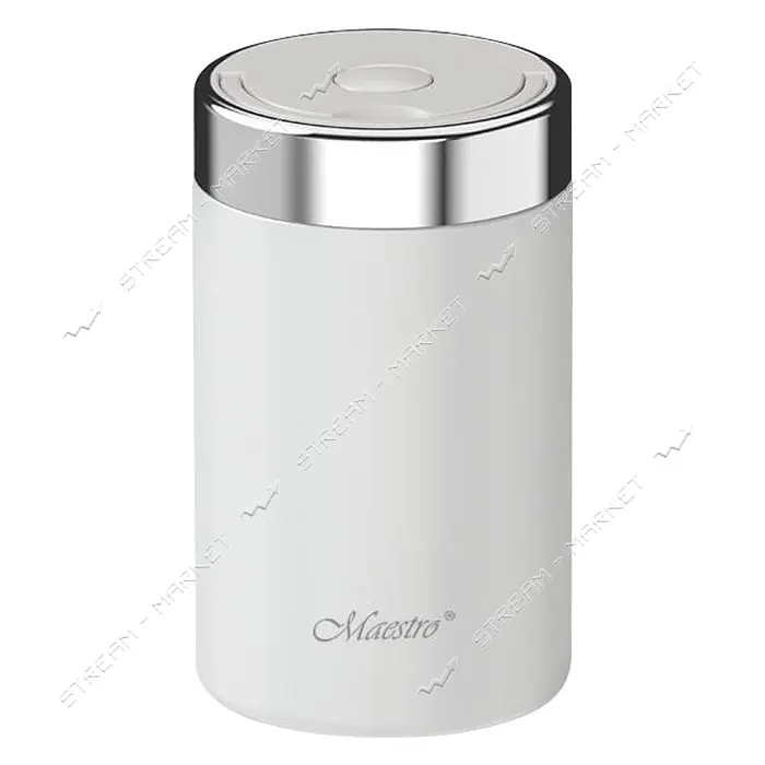 Термос пищевой Maestro MR-1649-75-WHITE 0.75л вакуумная колба двойные стенки                        