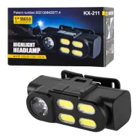 Фонарь налобный BL-211/RI-211 ЗУ micro USB 1x18650                                                  