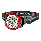 Фонарь налобный HX-208-9 Li-ion аккумулятор 1x14500