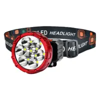 Фонарь налобный HX-208-9 Li-ion аккумулятор 1x14500                                                 