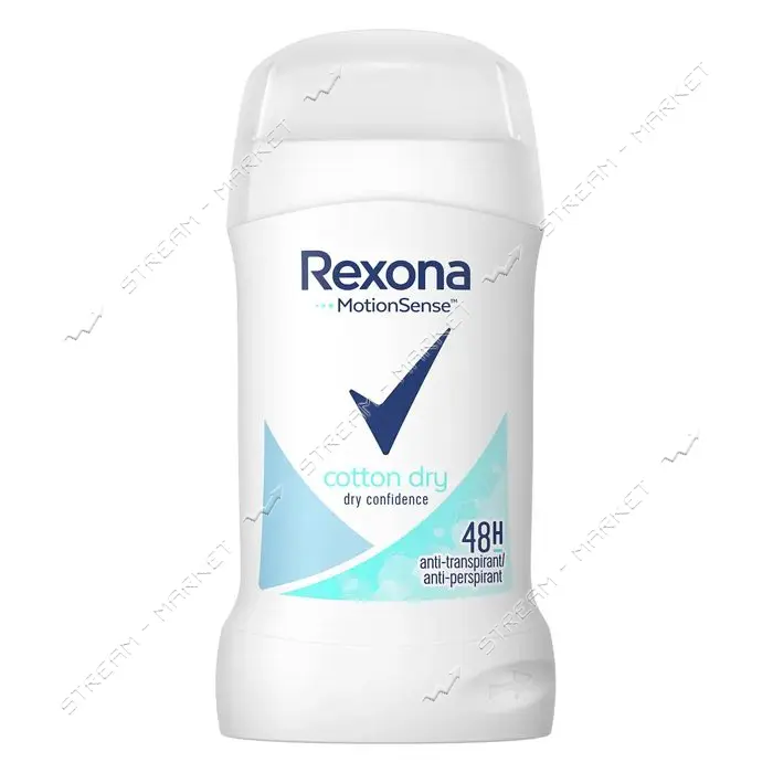Антиперспирант твердый Rexona женский Легкость хлопка 40мл                                          