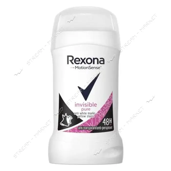Антиперспирант твердый Rexona женский Чистый бриллиант 40мл