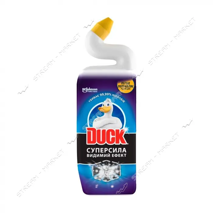Чистящее средство для унитаза Duck Супер сила Видимый эффект 500мл                                  