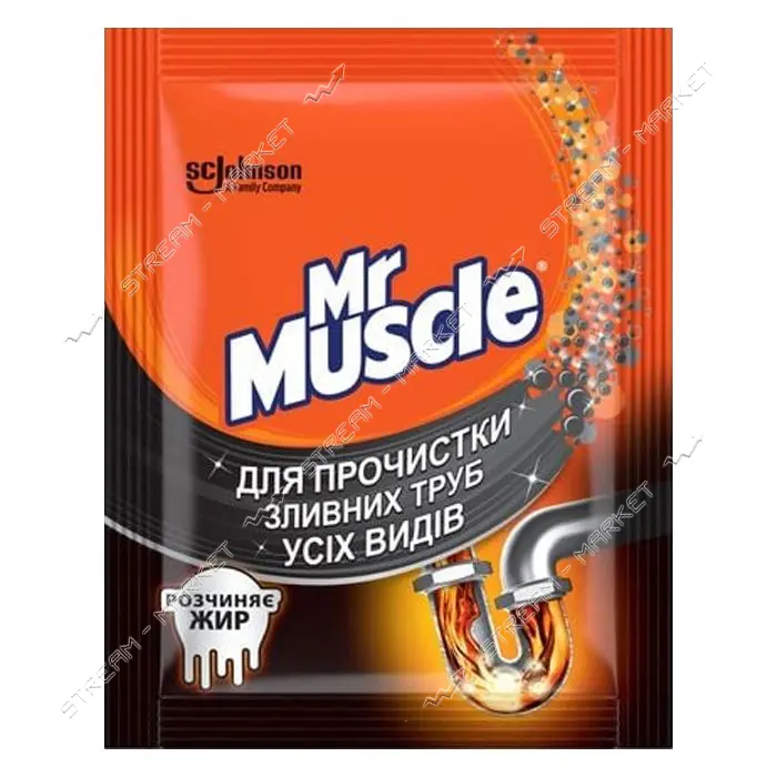 Гранулы для прочистки труб Mr Muscle 70г                                                            