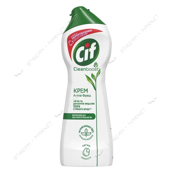 Крем для чистки универсальный Cif Active Fresh 250мл                                                