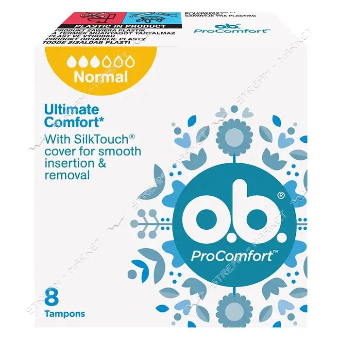 Тампоны O.b. ProComfort Normal 8шт                                                                  
