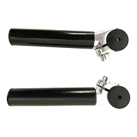 Рожки на руль металлические HX-Y01-01 Black 2шт                                                     