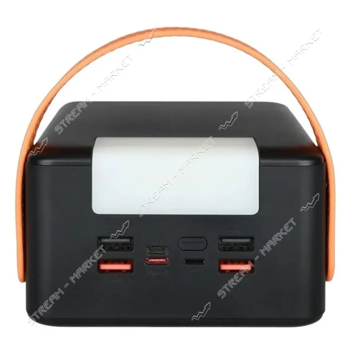 Портативное зарядное устройство Topomax 80000mAh 22,5W/20W с фонариком черный