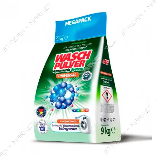 Стиральный порошок Wasch Pulver Universal 9кг                                                       