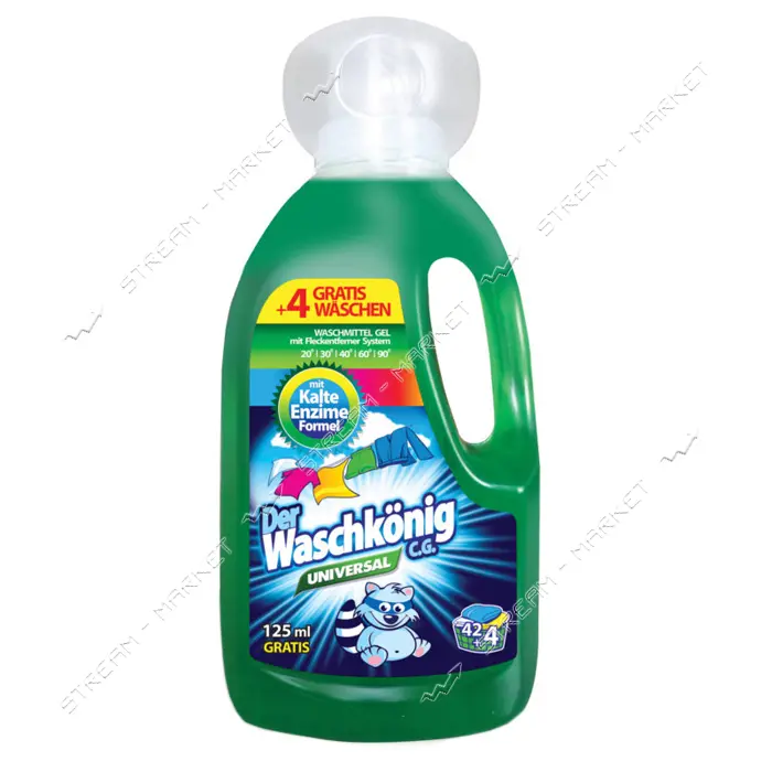 Гель для стирки Waschkonig Universal 1625мл                                                         