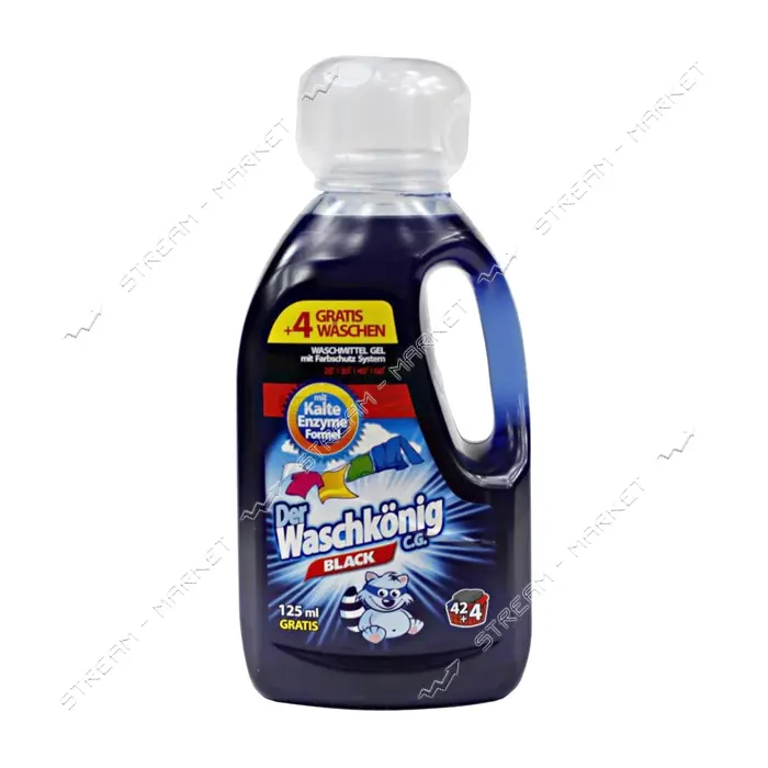 Гель для стирки Waschkonig Black 1625мл