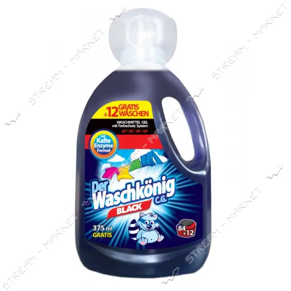 Гель для стирки Waschkonig Black 3305мл                                                             
