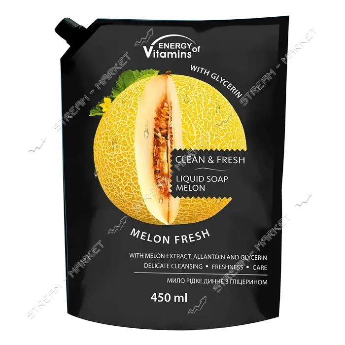 Жидкое мыло Energy of Vitamins Дыня Duo-Pack 450мл