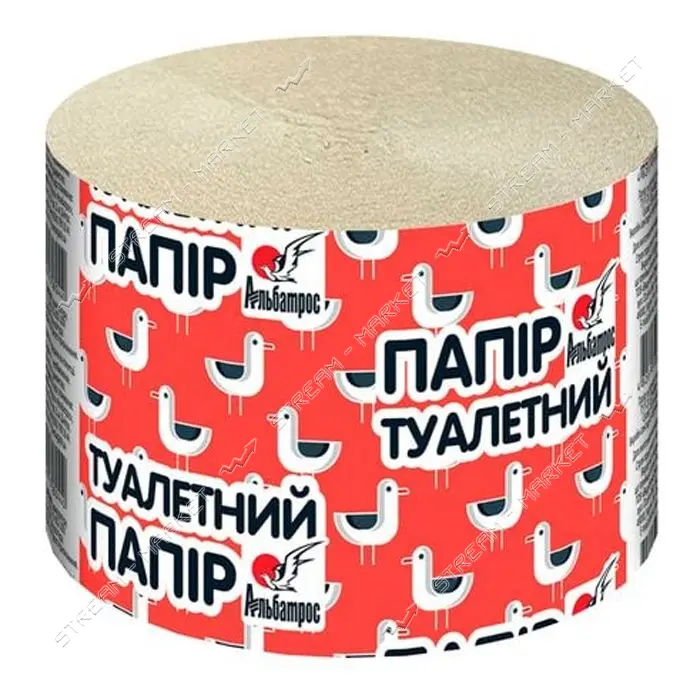 Туалетная бумага Альбатрос 440 Джамбо 110 м                                                         