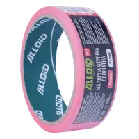 Лента малярная Alloid Pro MTP-1003020 деликатная рисовая 30ммх20м 100мкм розовая                    