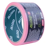 Лента малярная Alloid Pro MTP-1004820 деликатная рисовая 48ммх20м 100мкм розовая