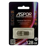 Флешка Aspor AR 128GB 104 USB-A плюс Type-C серебро