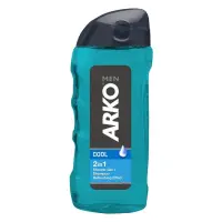 Гель для душа и шампунь Arko Men 2in1 Crystal Морская свежесть 260мл                                