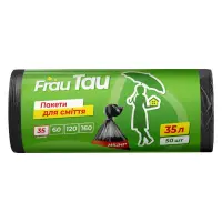 Пакеты мусорные Frau Tau HD 35л 50шт                                                                