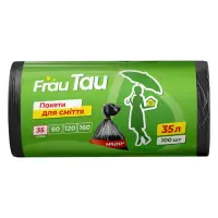 Пакеты мусорные Frau Tau HD 35л 100шт                                                               