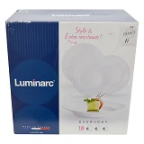 Сервиз столовый Everyday 18 предметов Luminarc