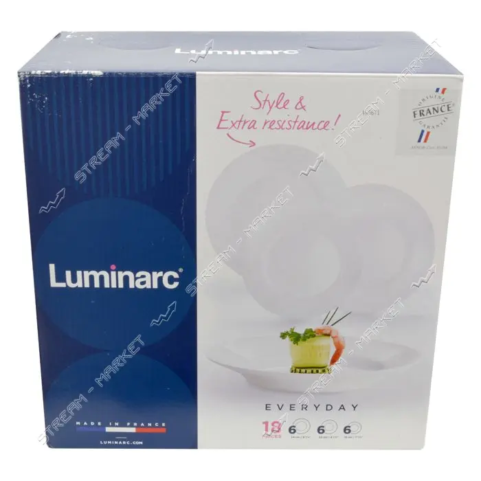 Сервиз столовый Everyday 18 предметов Luminarc