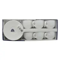 Набір кавовий Essence White 12 предметів Luminarc P3404 6 чашок та 6 блюдець