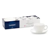 Набор кофейный Essence White 12 предметов Luminarc P3404 6 чашек и 6 блюдец                         