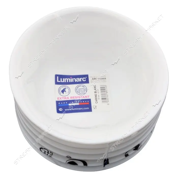 Салатник Carine white 120мм Luminarc H3672                                                          