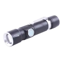 Фонарь Police 802-T6 ЗУ micro USB 1x18650 zoom зажим box                                            