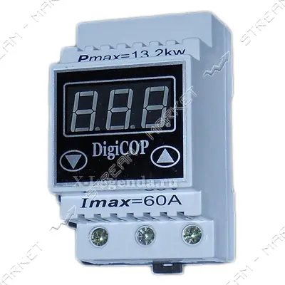 Цифровое реле напряжения Digi COP 60A лифт-контакты