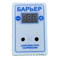 Цифровое реле напряжения Барьер Киев 16А DIN-рейка цифровая индикация                               