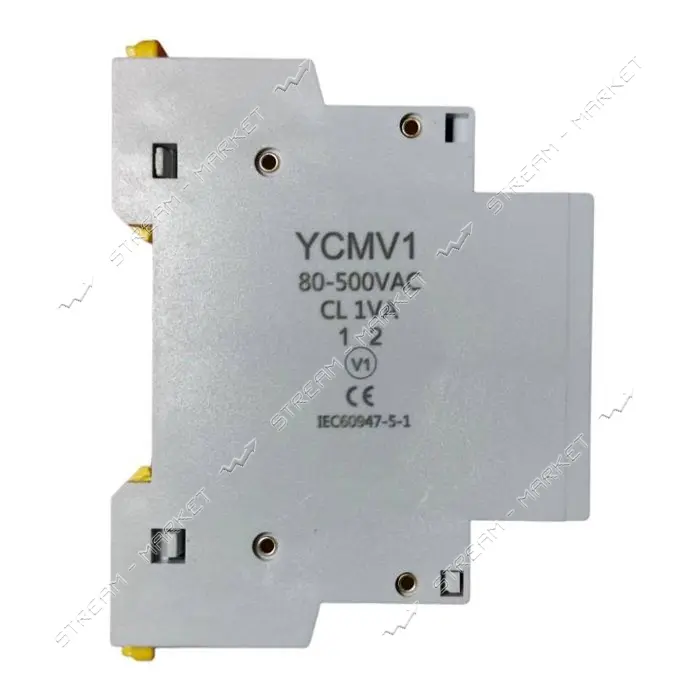 Однофазный вольтметр Lemanso LM6359 1L плюс 1N AC 80В-500В на Din-рейку