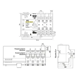 Реле автоматического ввода резерва Techno Systems АВР W4R 100A 4P