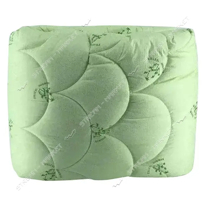 Одеяло Textile House двухспальное 180х210см бамбуковое зеленое                                      