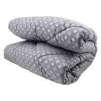 Ковдра Textile House двоспальна 180х210см холлофайбер сіра                                          