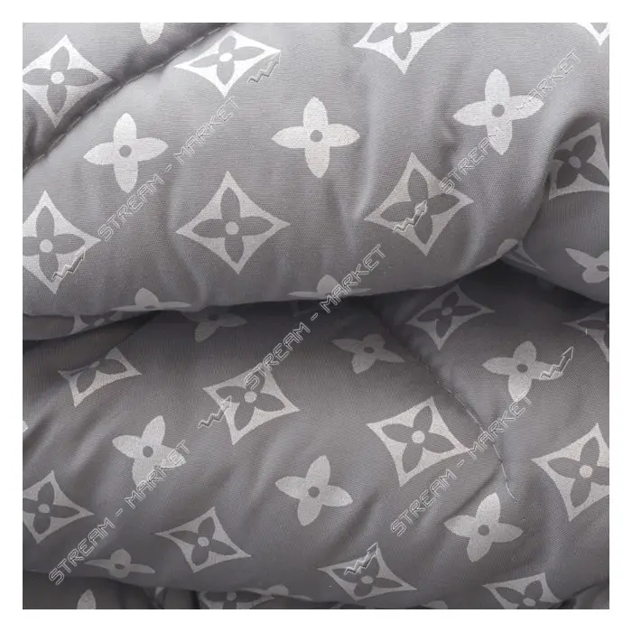Одеяло Textile House двухспальное 180х210см холлофайбер серое