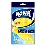 Перчатки резиновые Novax упрочненные S 1пара