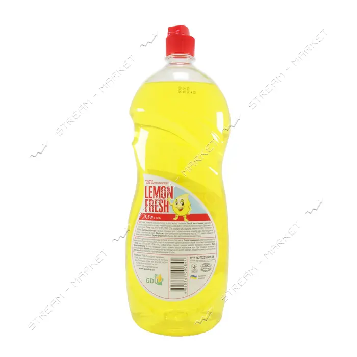 Средство для мытья посуды Lemon Fresh 1.5л желтый                                                   